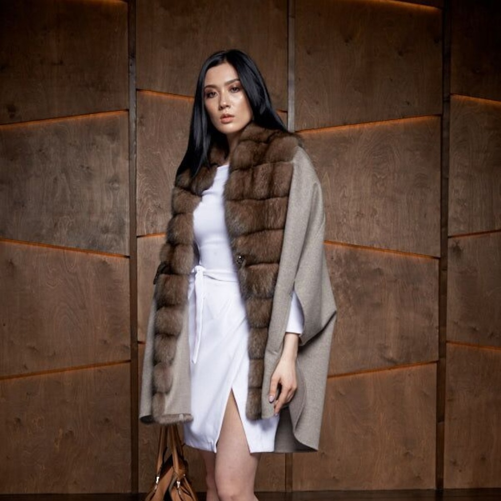 Jacket fur sable New